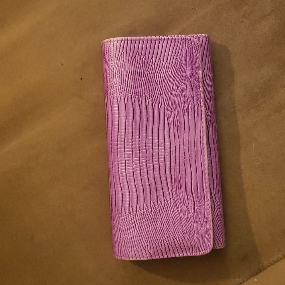 Purple wallet